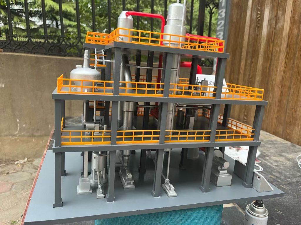 工业沙盘模型破局：杭州3D打印+金属漆喷涂，终结传统制作痛点 (Image 1)