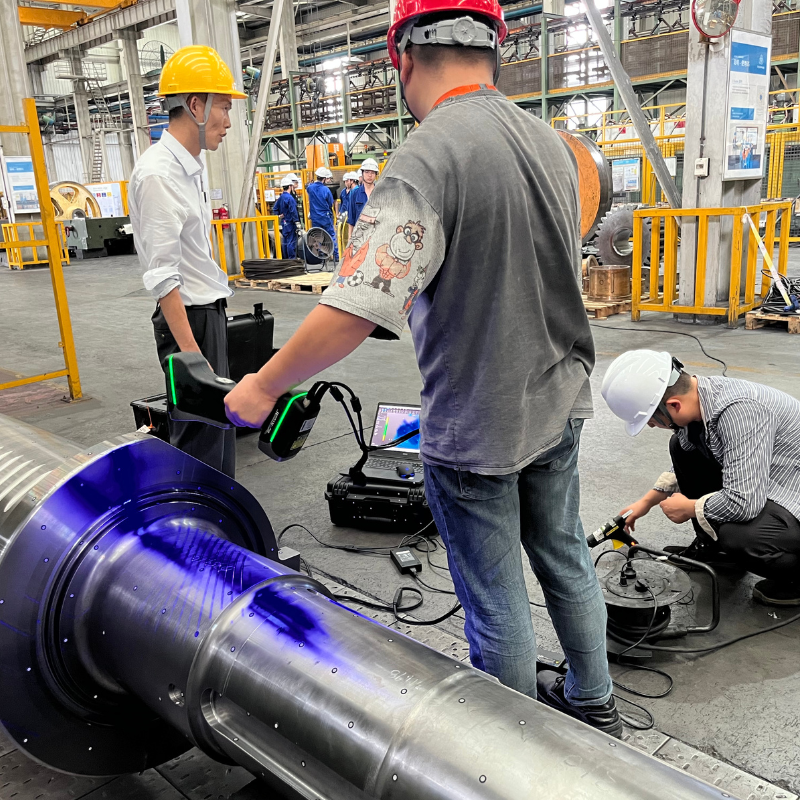 蒂森克虏伯锻造车间设备三维扫描测绘 (Image 5)