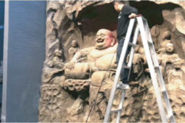 3D扫描逆向修复还原佛像