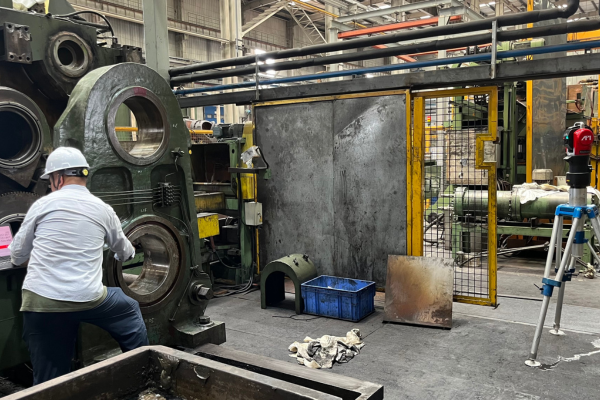 蒂森克虏伯锻造车间设备三维扫描测绘 (Image 3)