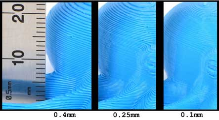 杭州3D打印：树脂打印的层高如何影响打印效果 (Image 1)