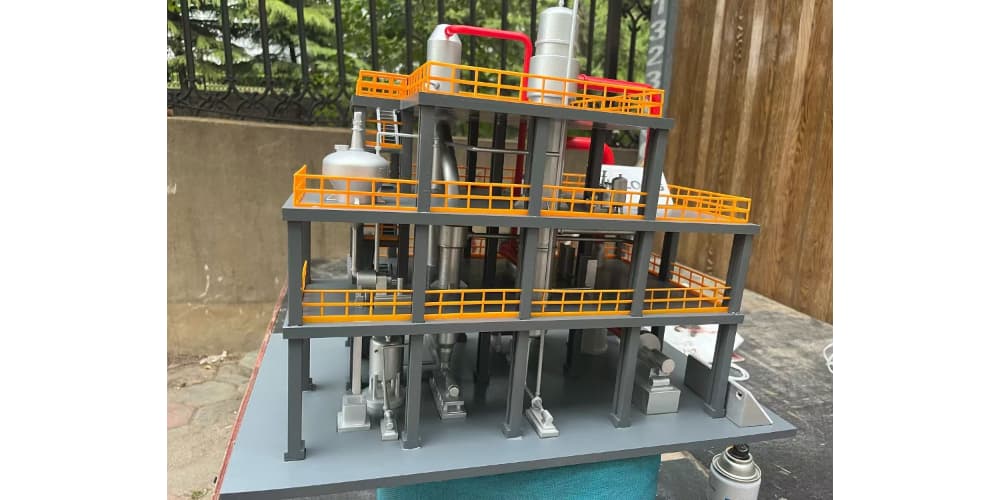 工业沙盘模型破局：杭州3D打印+金属漆喷涂，终结传...